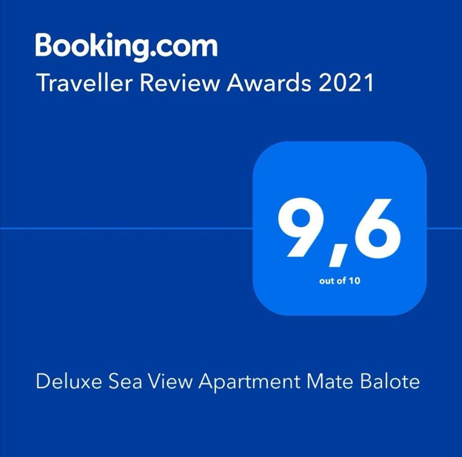 Deluxe Sea View Apartment Mate Balote Rijeka Exterior foto